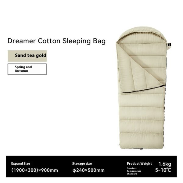 Outdoor Winter Camping Thickened Cold Protection Down Cotton - Image 7