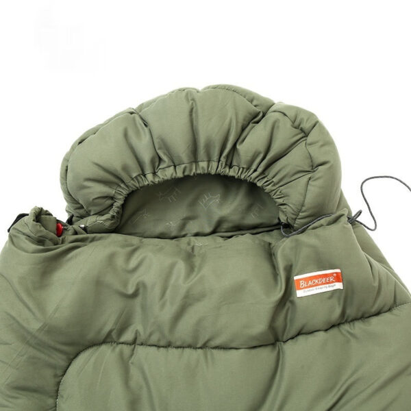 Outdoor Camping Cold-proof Ultra-light Portable Warm Cotton Sleeping Bag Quilt - Image 3